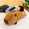 Capybara Plush Toy Pillow Cartoon Animal Stuffed Doll Bedroom Gift Decoration