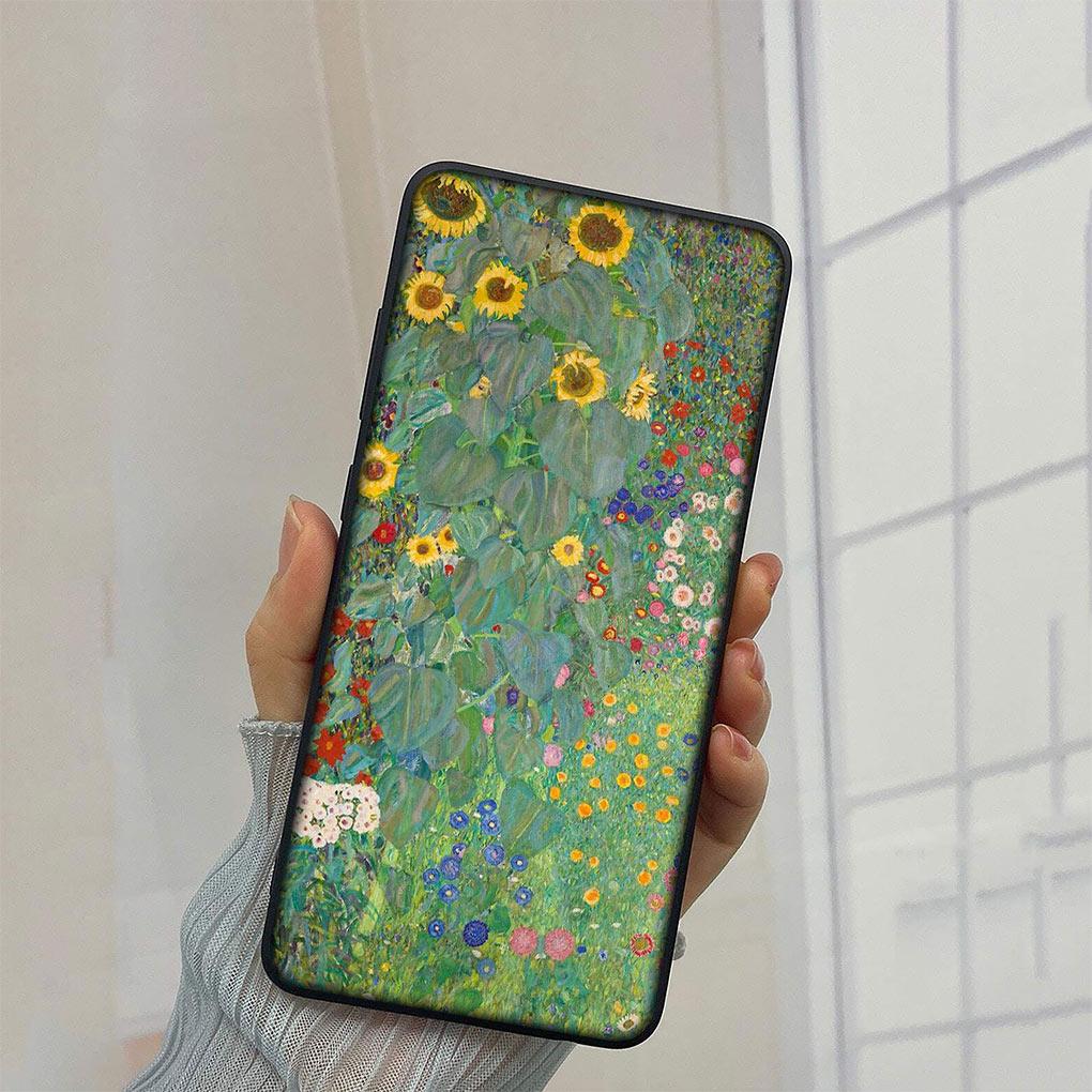 Арт Чехол для телефона Густав Климт для VIVO Y20 Y21 Y33S Y20i Y02 Y16 Y21T Y22S Y27 Y33T Y35 Y36 Y53S Y70 Y76 Y77 Y78 Мягкий чехол