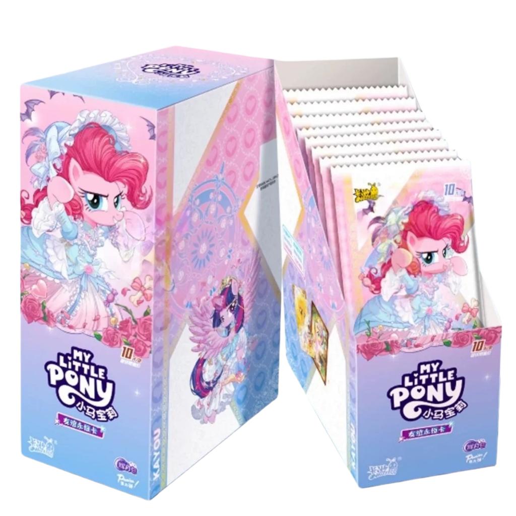 Authentic My Little Pony Series Card Shine Moon Pack Episode 5 Fluttershy Twilight Sparkle Anime Collection Card Toy Gift