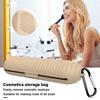 Силиконовая сумка для кистей для макияжа, большая емкость, портативный, водонепроницаемый, многофункциональный, дорожный, туалетные принадлежности, пенал для бровей, органайзер, чехол