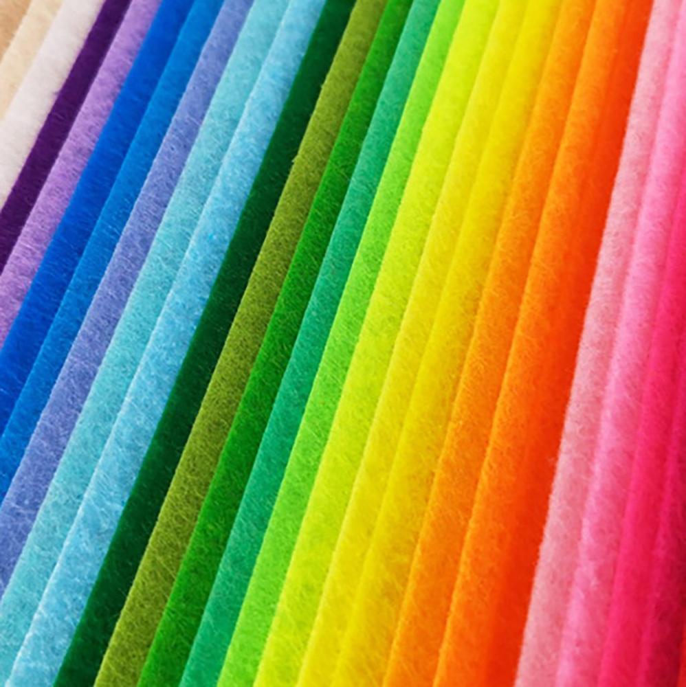 Толщина Мягкая Нетканая Ткань Лоскутная Ткань Для Рукоделия Фетровая Ткань DIY Ремесло Ручная Работа Материал