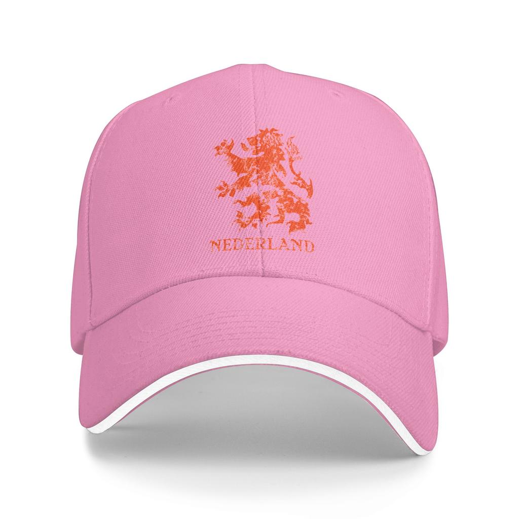 Netherlands Nederland Dutch Lion Casual Baseball Cap Outdoor Sports Hip Hop Hats Summer Female Male y2k Cute Snapback Cap