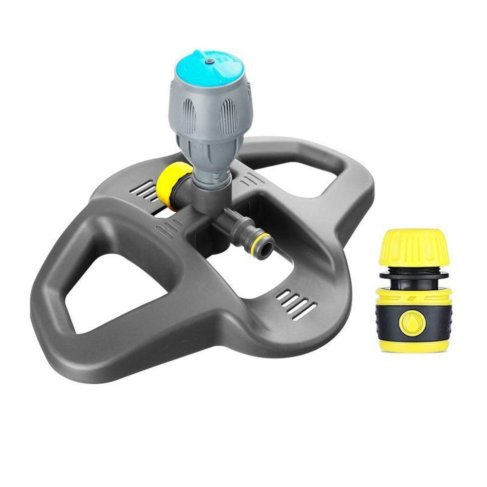 Plastic 360° Automatic Rotating Sprinkler Durable Water Sprayer For Greenhouse Nursery Flower