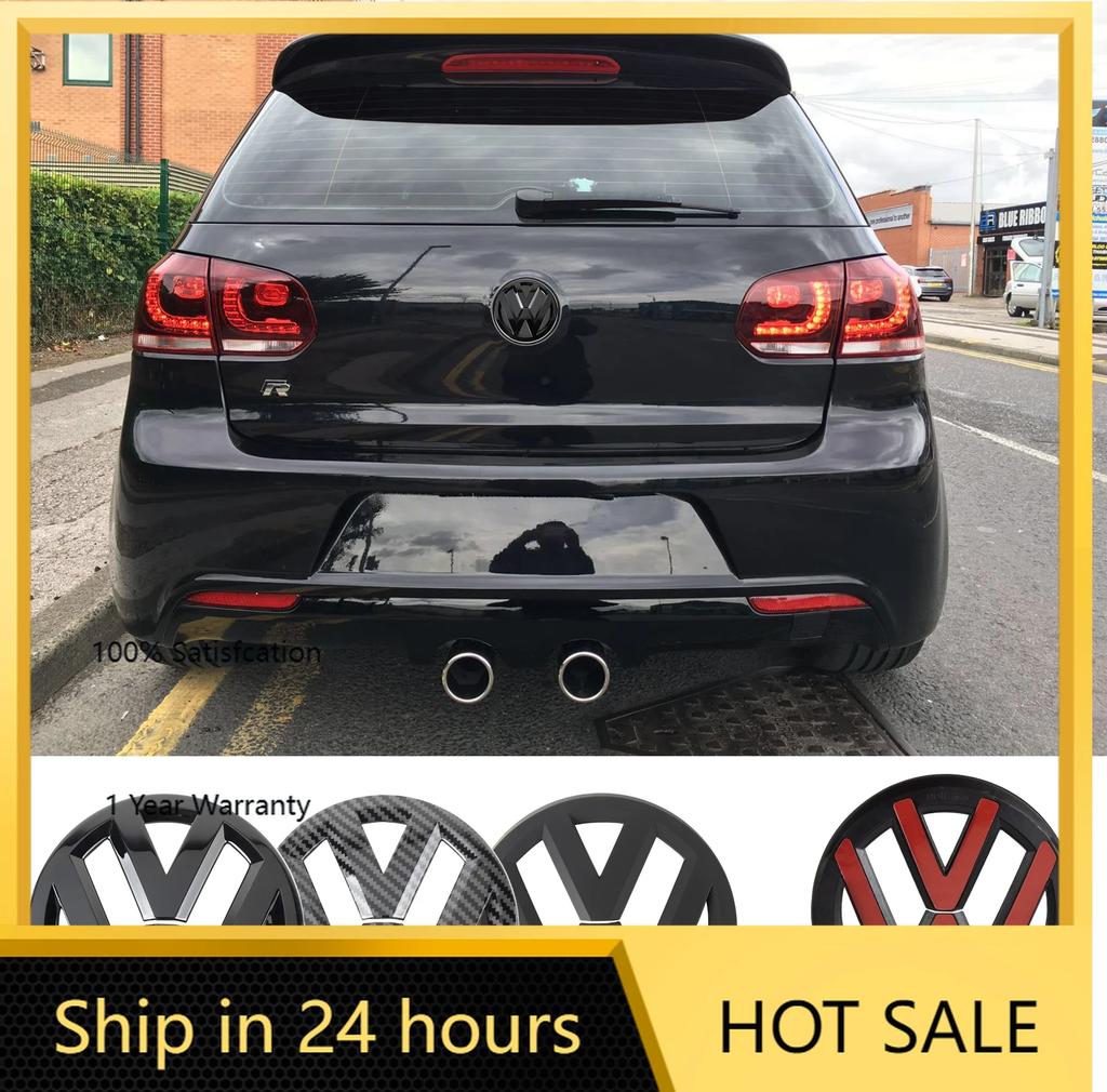 Для VW VOLKSWAGEN Новые 2 шт. Накладки на решетку радиатора/задний значок автомобиля Наклейка с логотипом Для Volkswagen VW POLO Scirocco GOLF 5 6 7 8 MK5
