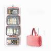 Urban Minimalist Polyester Travel Toiletry Organizer With Multicolor Compartments For Daily Use