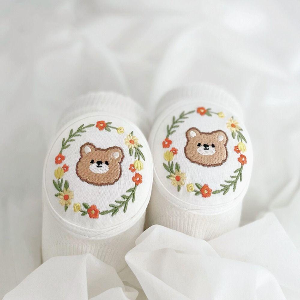 Cotton Baby Knee Pads Cartoon Design Elbow Pads Cute Child Leg Pads  Infant