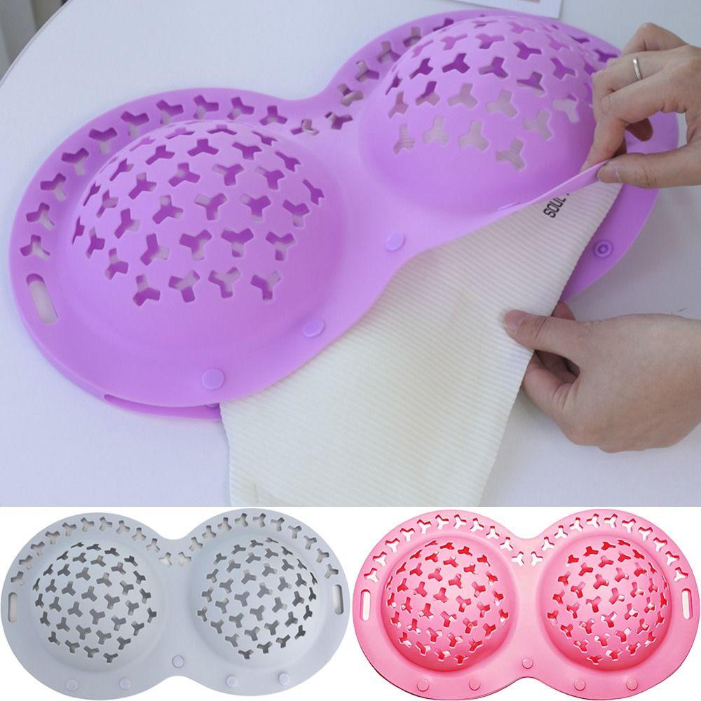 Anti-Deformation Silicone Bra Laundry Bag Protective Underwear Washer Organizer Sports Bra