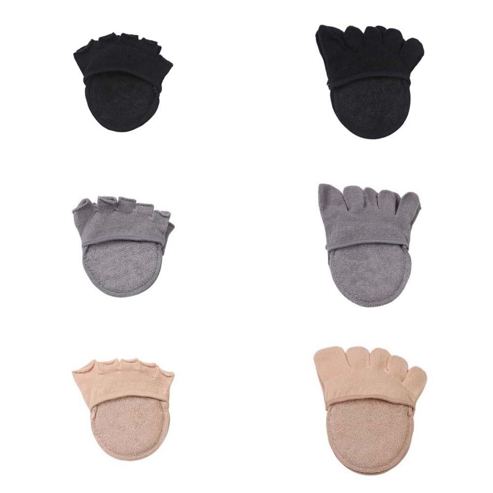 Elastic Forefoot Socks Low-Cut Toe Socks Soft Half Feet Socks Women