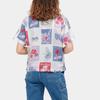 Carhartt WIP Женская рубашка с коротким рукавом Verdanta Белый цветочный принт Рубашка с кубинским воротником Женские рубашки I030049-0RZ-4G