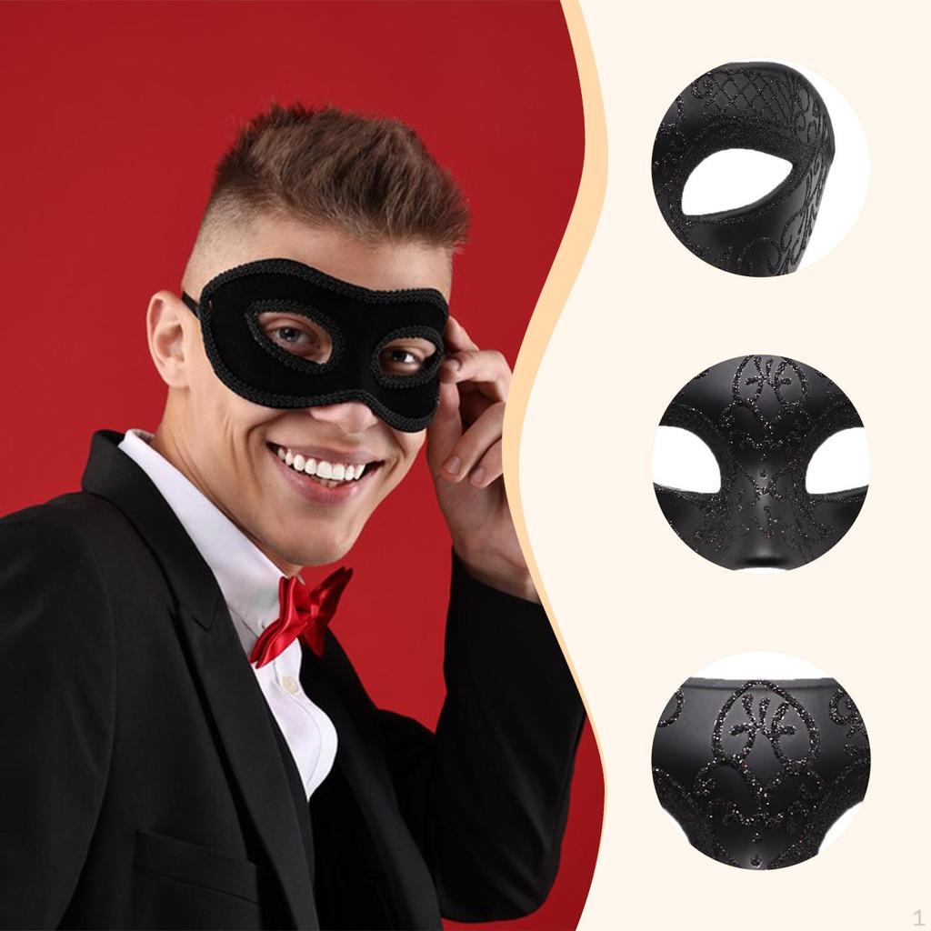 Masquerade Cosplay Gifts Carnival Party Supplies Dress Up Prom Club Comfortable Halloween Show