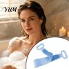 Shower Back Exfoliator for Men And Women Silicone Scrubber with Dual Handles, Double Sided Exfoliating Bath Towel, Ergonomic Hygenic Home Skin