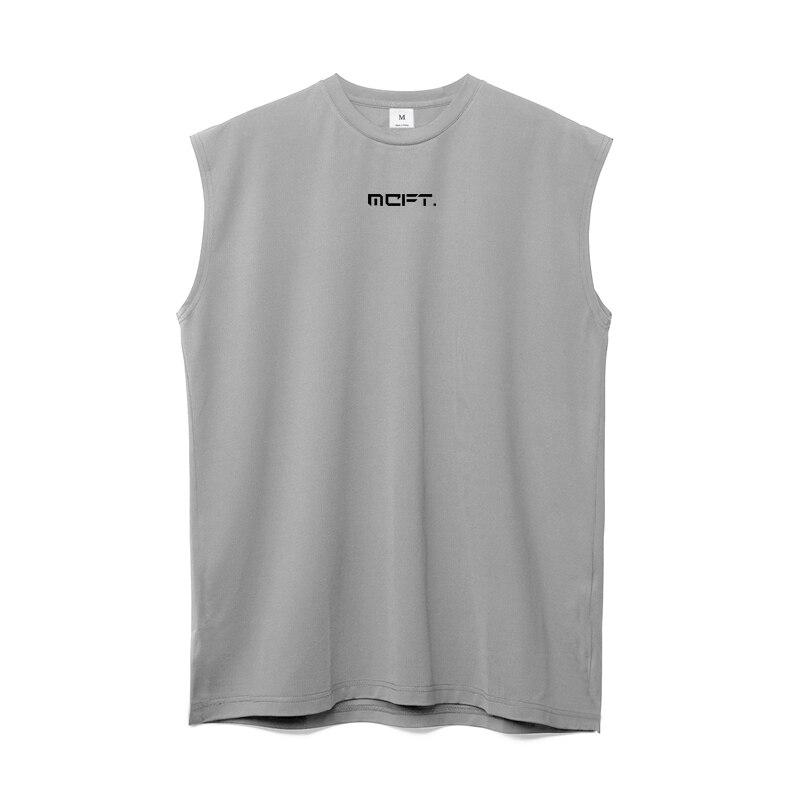 Muscleguys Men's Summer New Outdoor Vest Professional Quick-drying Running Sleeveless T-shirt Fitness Top Sports Bodybuilding Tank Top