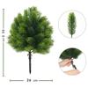 Photo Props Artificial Pine Stake Green Simulated Pine Ground Stakes  Holiday Display