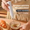 MINI Coffee Frother USB Rechargeable 3 Speeds Foam Maker Coffee Milk Mixer Electric Handle Blender Egg Beater Hot Cooking Tools