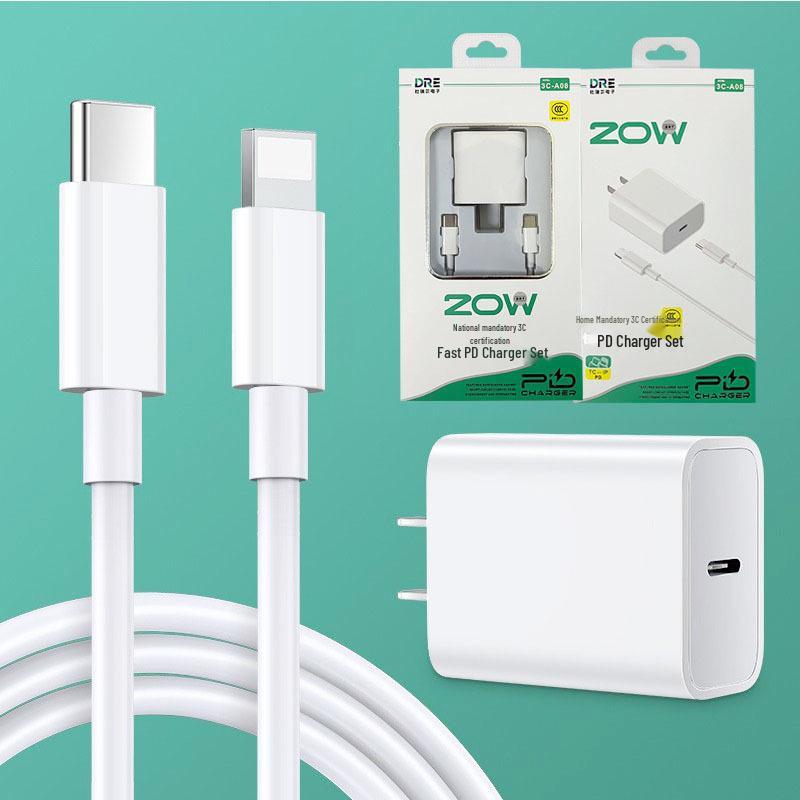Зарядное устройство с сертификатом 3C: Совместимо с Apple PD20W и Huawei 66W Super Fast Charging