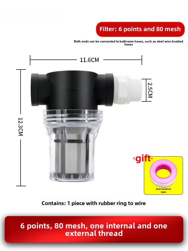 Garden Hose Sediment Filter: Pre-Pipe Car Wash & Water Purifier