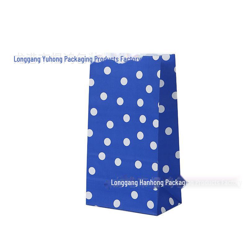 Пакеты для конфет из крафт-бумаги на заказ — красочные, милые, с квадратным дном