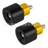 Harley Touring Motorcycle Rear Guard Bar Roller Protector Pair Softail Road King Electra Glide