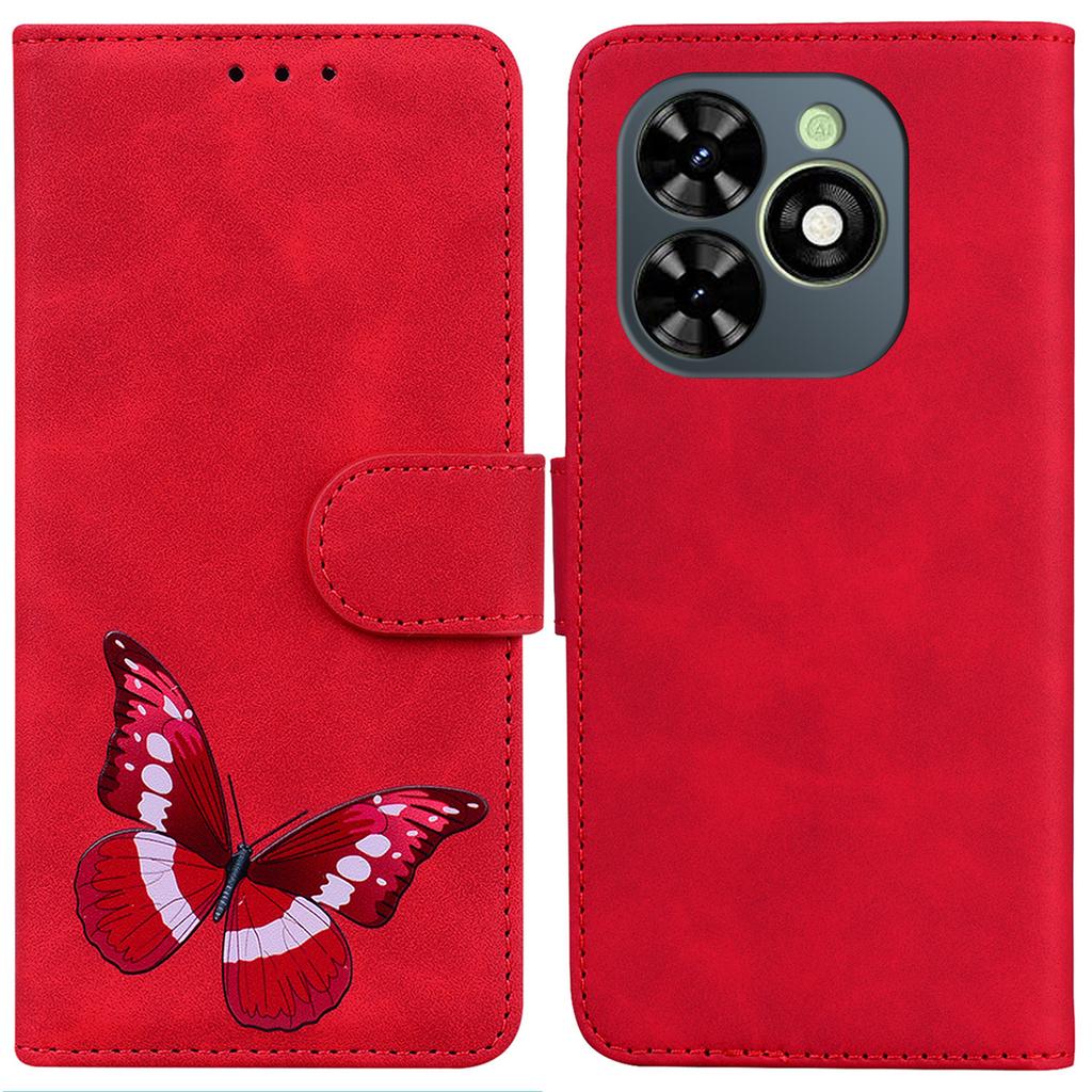 For TECNO Spark Go 2024 4G/Spark 20/Spark 20C/Pop 8 Cover Anti-Drop Butterfly Printing Phone Case