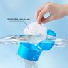 Dentures Case Portable Soaking Denture Bath Box with Strainer Basket Invisible Brace Retainer Mouth