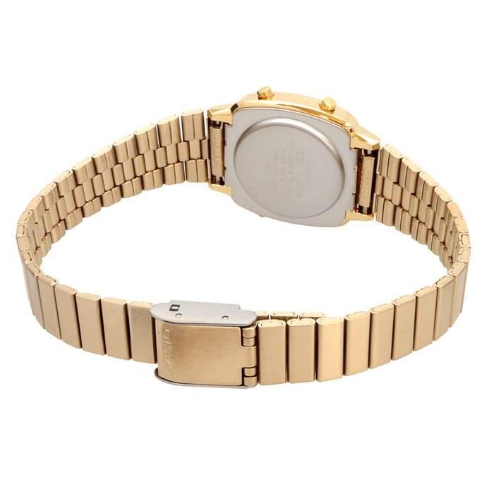Женские цифровые часы Casio LA670WGA-9 - Золотые