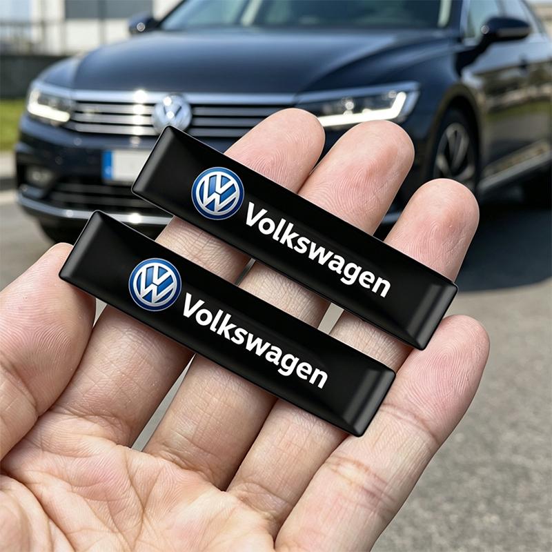 3D Epoxy Car Interior Exterior Decoration Sticker For VW Golf Polo Tiguan Touran Jetta Passat CC T5 GTI Scirocco Magotan T-Cross zf3