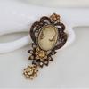 Антикварная Винтажная Камея Бутоньерка Стразы Ювелирные Изделия Модные Аксессуары Брошь Игла Рождественский Подарок