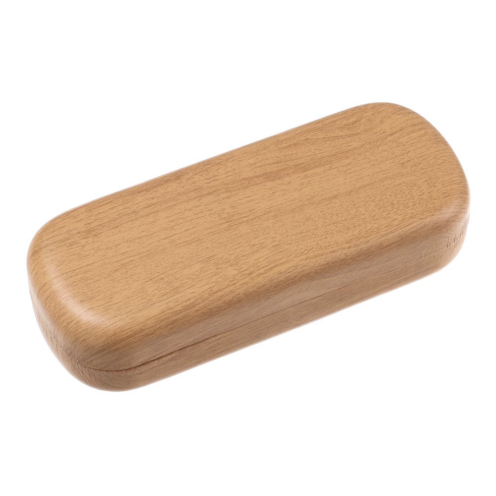 Women Men Large Capacity Portable Wood Grain Glasses Box Eyeglasses Case Glasses Holder