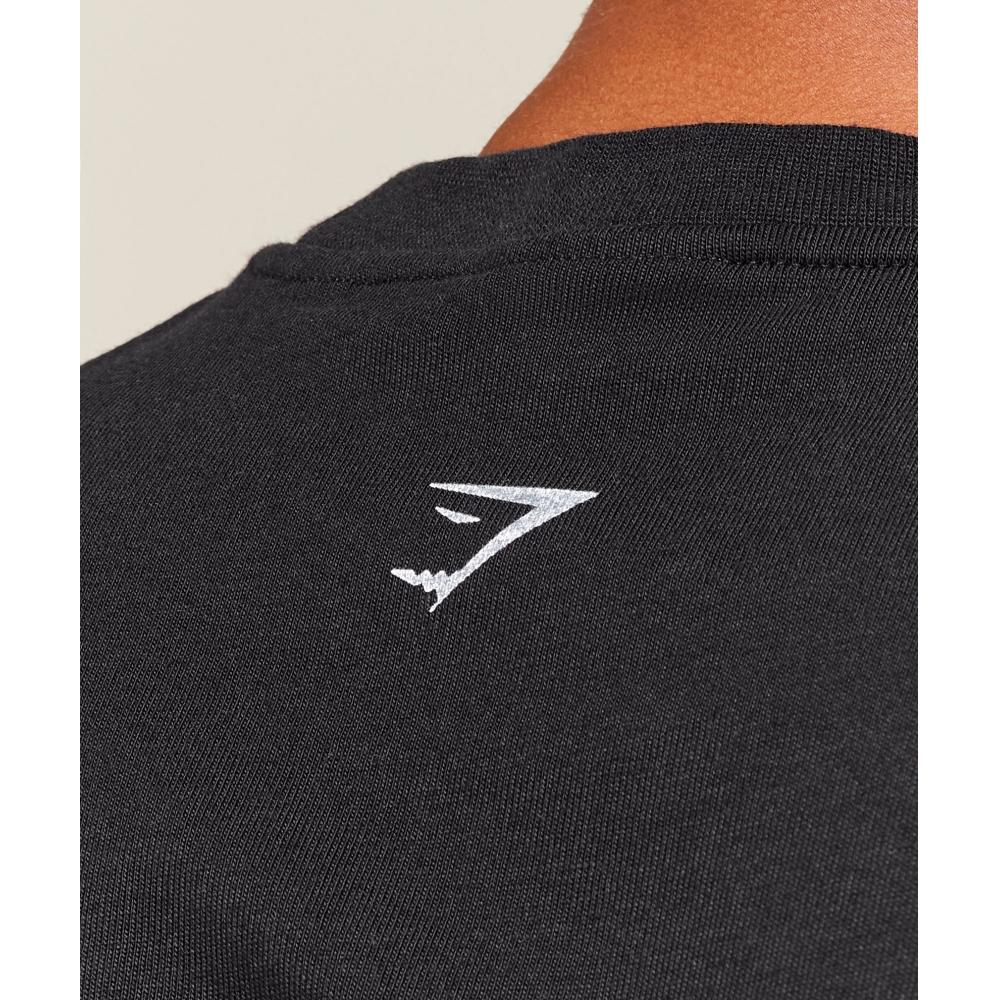 Gymshark Танк Lifting Club Flex черный A2b9i Bb2j