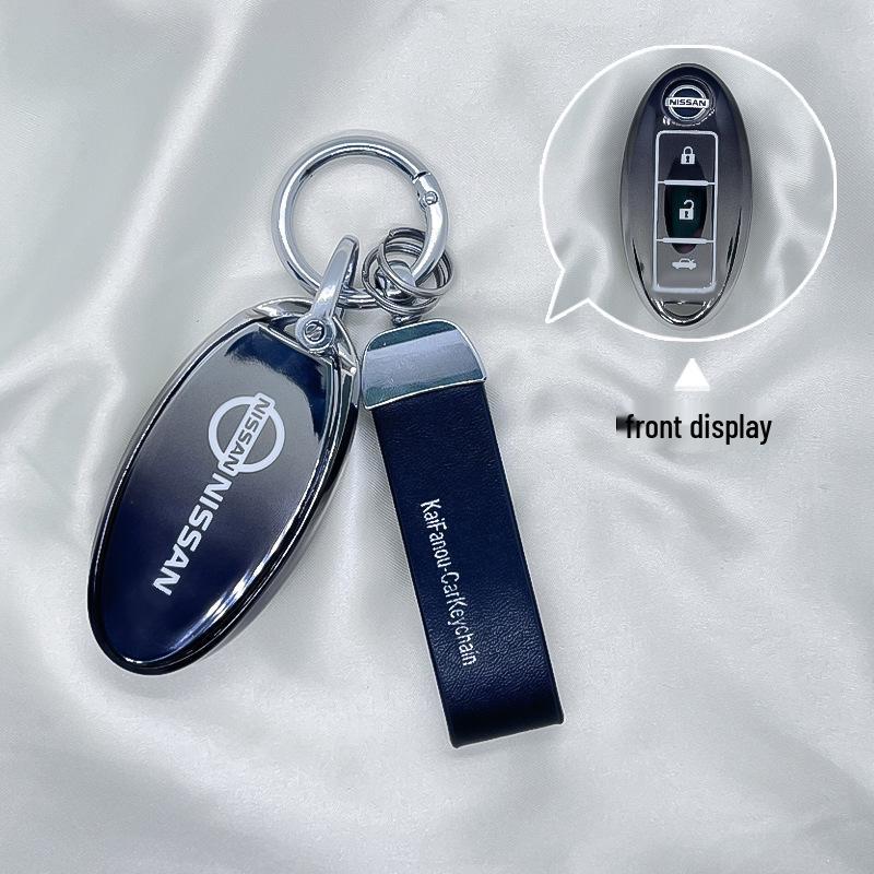Nissan Key Covers: Compatible with X-Trail, Teana, Tiida, Terra, Murano, Sylphy, Qashqai, and Other Models.
