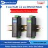 Восьмиканальный RS485 в RJ45 Ethernet Сетевой Последовательный Серверный Модуль
