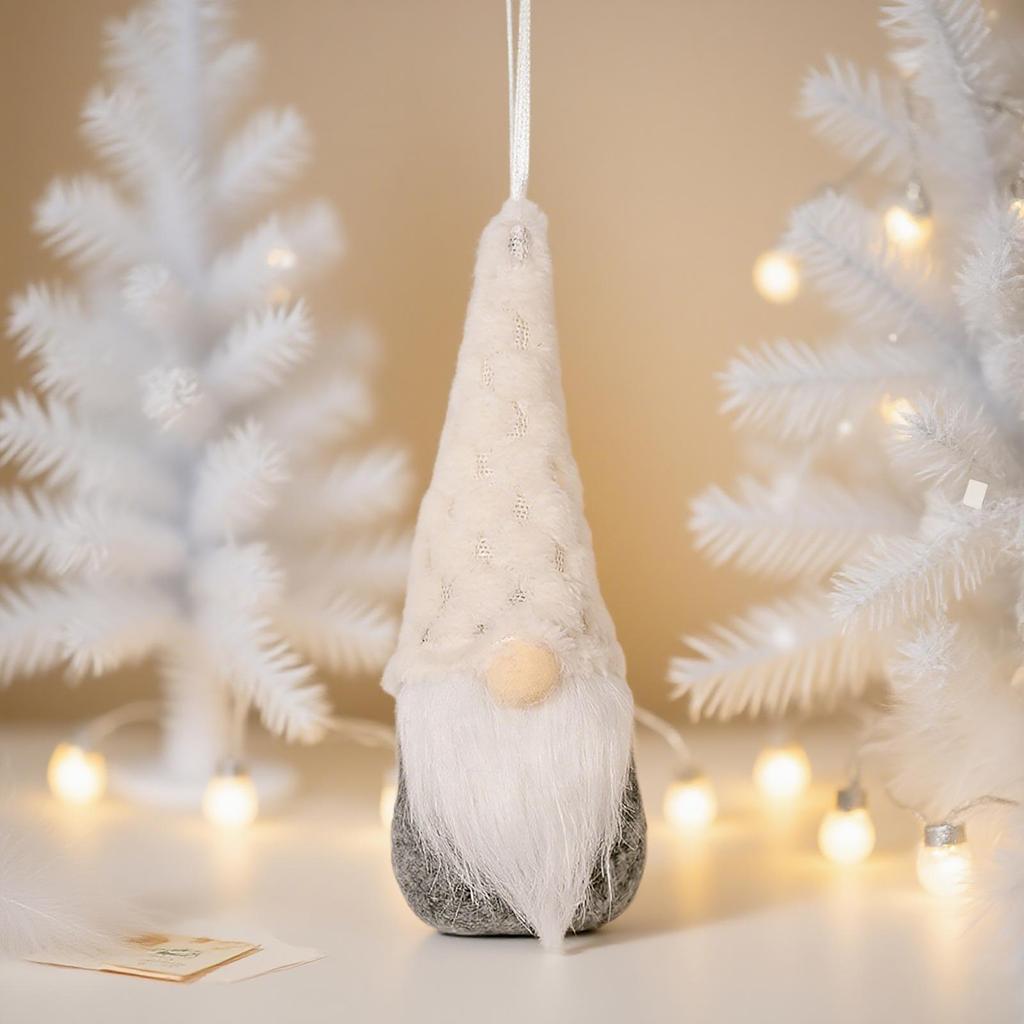 Mingguan Colorful Knitted Gnome Ornaments - Faceless Old Man Christmas Decorations