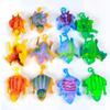 3PCS Kids Funny Dinosaur Animals Inflate Vent Balls Toy Squeeze Soft Ball Balloon Fidget Party Sports Cute Funny Games Toys Gift