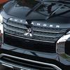 uldf10 Car Front Grill Emblem Rear Trunk Badge Sticker For Mitsubishi Space Star Eclipse Cross ASX Xl Lancer 9 Galant Ralliart Xpander