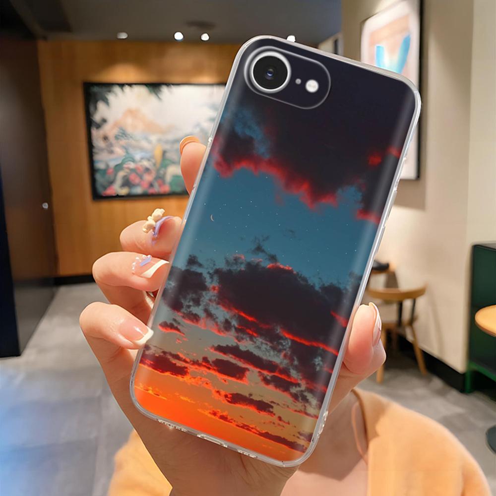 For Apple iphone 16e Case for iphone 16e Back Cover Shockproof Shell Cute Cartoon Painted Phone Case Cover for Apple iphone16e
