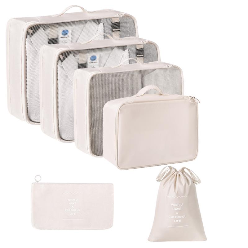 6/7/8/9/10 шт. Набор дорожных органайзеров для хранения сумок для чемоданов, набор кубиков, чехлов, переносных чемоданов, одежды, обуви, аккуратных складных мешочков