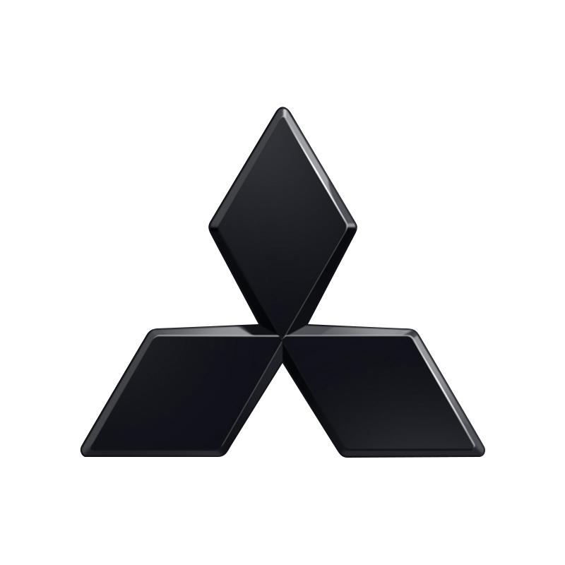 3D ABS Car Steering Wheel Center Emblem Sticker For Mitsubishi Outlander Lancer ASX Mirage Xpander Pajero Sport Attrage V80