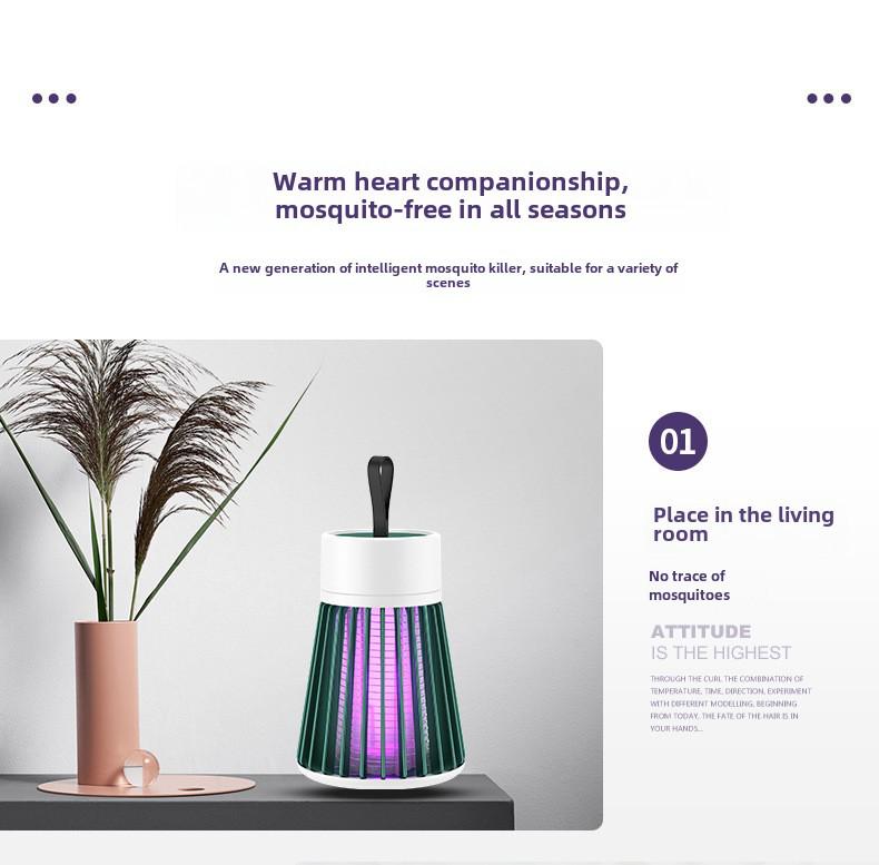 USB Rechargeable Portable Mosquito Killer Lamp for Home & Outdoor Use