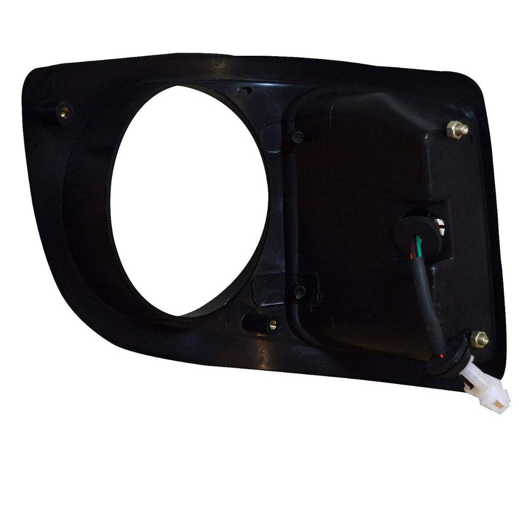 Side Light Assembly Set with 12V Bulbs & Eye Covers | Suitable for Mahindra ALFA Load 0.4 & Passenger 0.4 | Set of 2 (LH+RH)