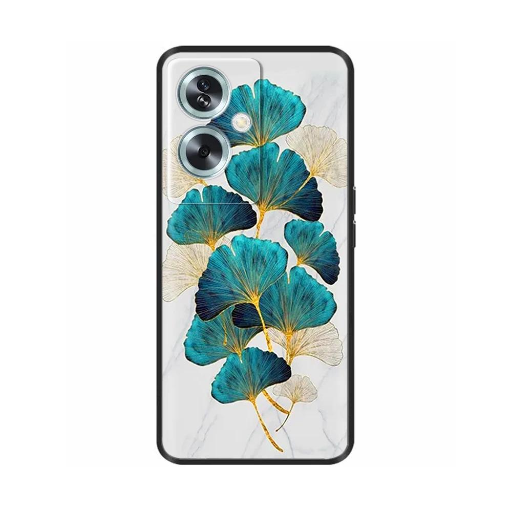 Крашеный чехол для Oppo A79 A78 Мягкий черный чехол для телефона для Oppo A79 A78 4G 5G OppoA79 CPH2553 Мягкий силиконовый защитный чехол-оболочка