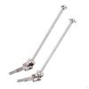 2PCS 108015 Upgrade Universal Drive Shaft for HSP 1:10 1/10 Model Car Parts Silver