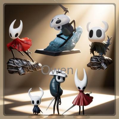 Hornet Girl Экшен-игра Hollow Knight:Фигурка Silksong Квиррелл Милые Экшн-фигурки ПВХ Коллекция Украшение Модель Игрушки Подарки