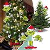 Christmas Tree Decoration Christmas Hat Decoration Insert Creative Gift Fence Peeper