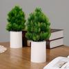 Night Light Pine Cypress Tree Simulation Lamp Battery Operated Desk Night Light