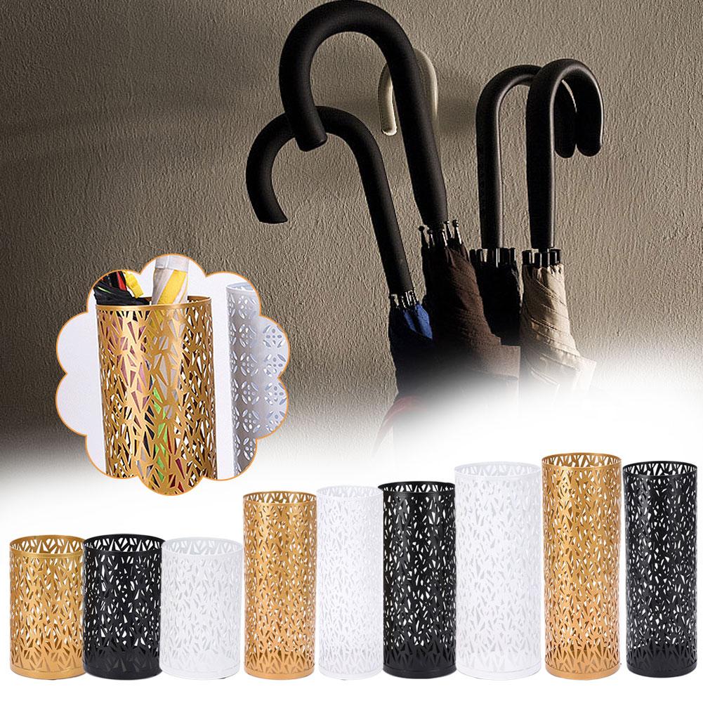 Стильный металлический держатель для зонта с экономящим пространство дизайном для домашнего порошка идеального качества или офисного V8N9