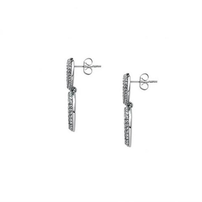 Boucles d'oreilles - Morellato - SAVO29 - Cristaux clairs - Cœur - 2,8 cm de longueur