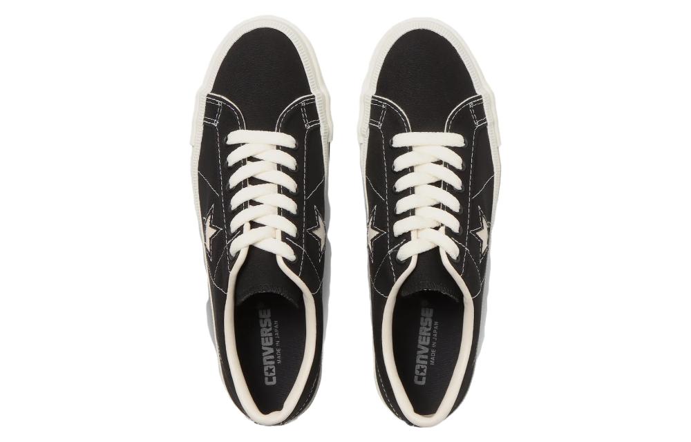 Converse One Star Сделано в Японии Винтажный Холст Черный 35200520