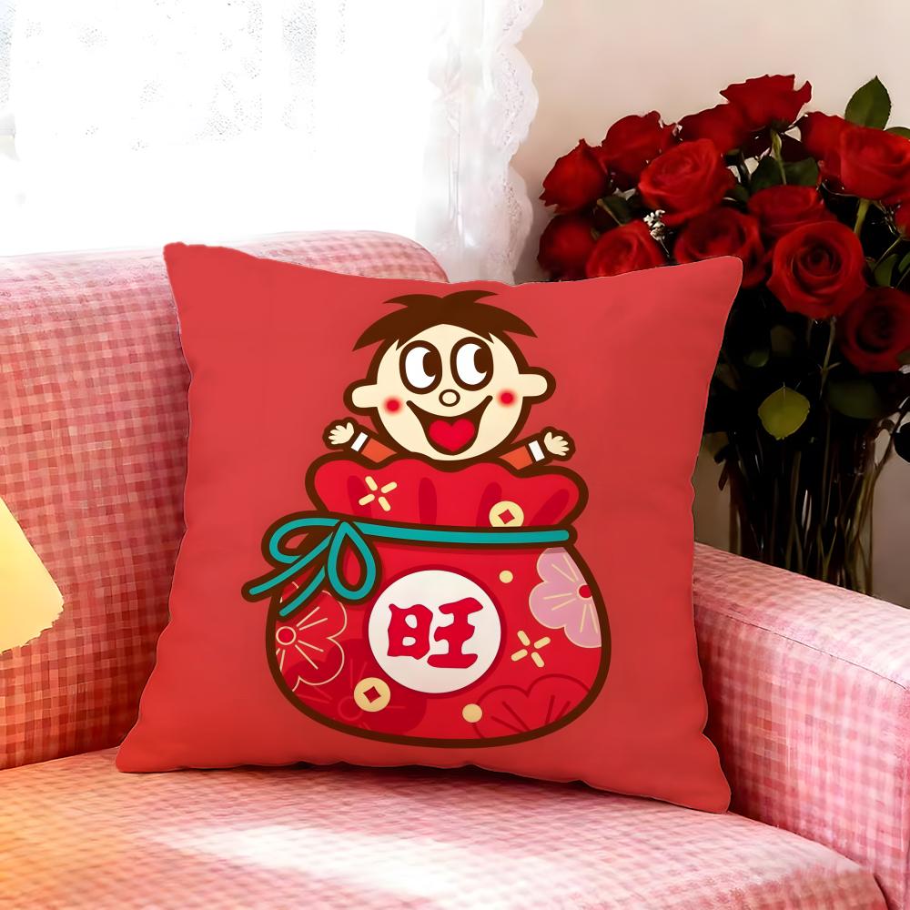 Famous Brand WWant Want Cushion Cover Premium Soft Pillowcase SkinFriendly Breathable MultiPurpose for Home Office Travel