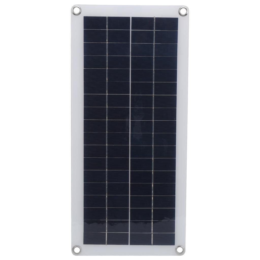 10 Вт поликристаллическая кремниевая солнечная панель с двойным выходом для аварийного зарядного устройства для кемпинга на открытом воздухе