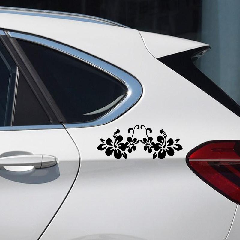 Автомобильная наклейка 20*8 см Цветочные наклейки Дверь автомобиля Окно Отражающая Лазерная Мотоцикл Автомобильный стайлинг 3D Наклейки Премиум Прочные